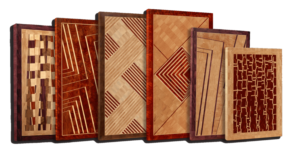 End Grain Art Fine art created from the end grain of exotic hardwoods.